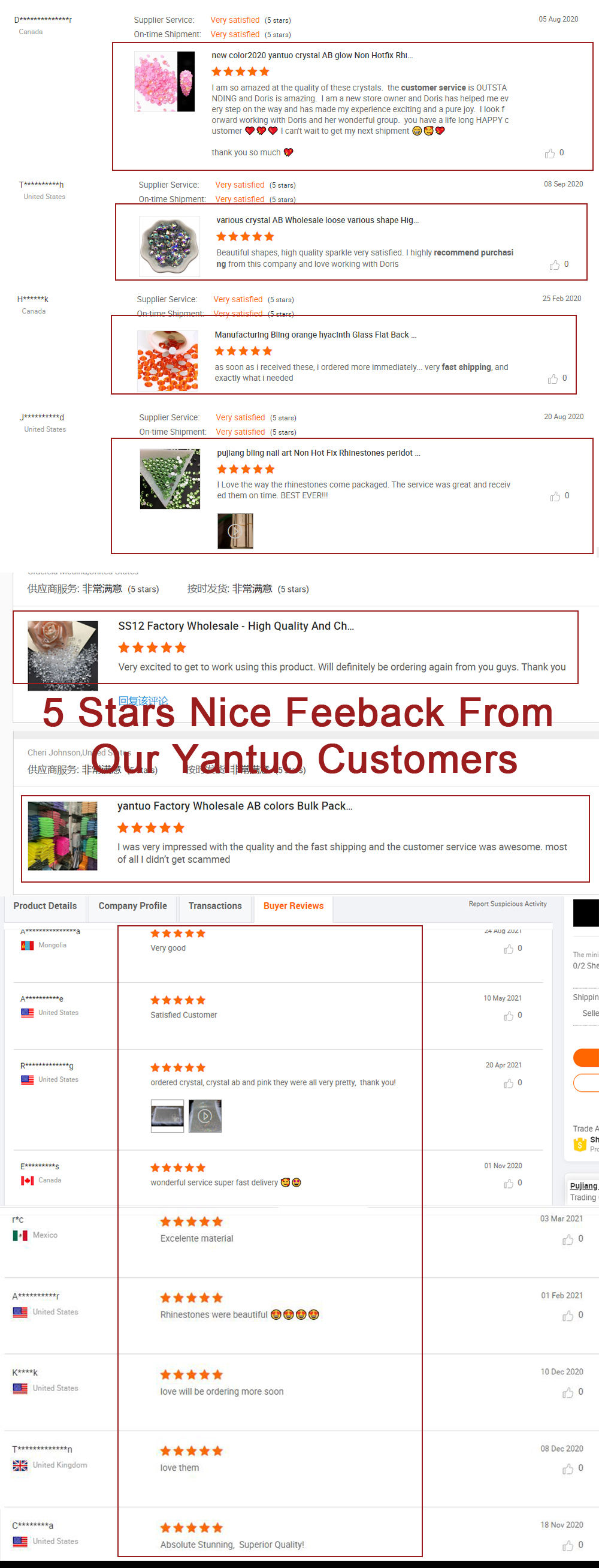 yantuo crystal